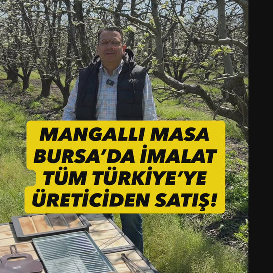 Katlanır Mangal Masası – kamp ortamında kullanım videosu