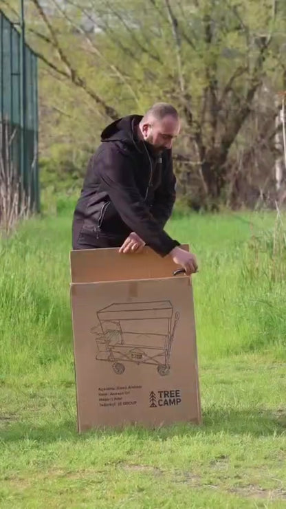 TREE CAMP Kamp Vagon Arabası — Tanıtım Videosu