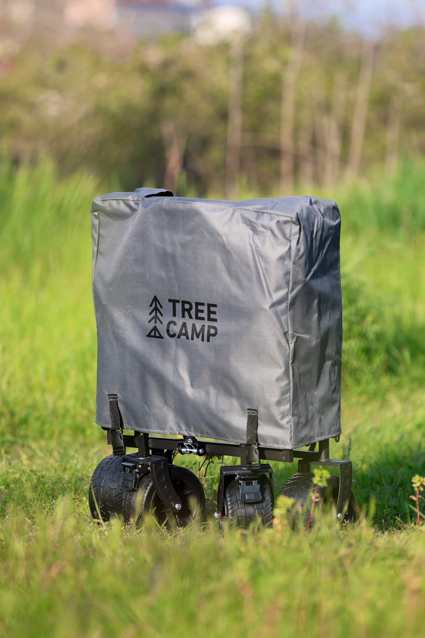 TREE CAMP Vagon – 9 cm geniş arazi tekerlekleri detay